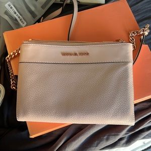 Pink Michael kors cross body